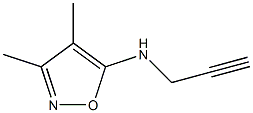 5-Isoxazolamine,3,4-dimethyl-N-2-propynyl-(9CI) Structure