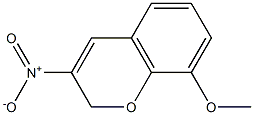 8-METHOXY-3-NITRO-2H-CHROMENE) Structure