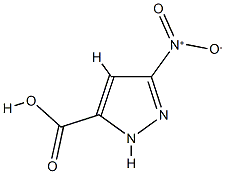 3-니트로-1H-피라졸-5-카르복실산(SALTDATA:FREE) 구조식 이미지