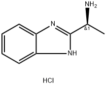 (S)-(-)-2-(a-methylmethanamine)-1H-benzimidazole Structure