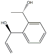 1,2-벤젠디메탄올,-알파–에테닐–알파–메틸-,(R*,S*)-(9CI) 구조식 이미지
