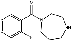 1-(2-fluorobenzoyl)-1,4-diazepane Structure