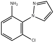 3-chloro-2-(1H-pyrazol-1-yl)aniline 구조식 이미지