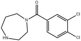 1-(3,4-dichlorobenzoyl)-1,4-diazepane 구조식 이미지