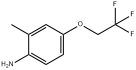 2-methyl-4-(2,2,2-trifluoroethoxy)aniline 구조식 이미지