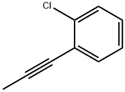 Benzene, 1-chloro-2-(1-propyn-1-yl)- Structure