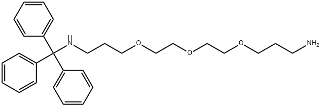 REF DUPL: Trt-diamino-(PEG)2-NH2 Structure