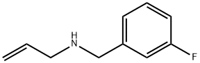 [(3-fluorophenyl)methyl](prop-2-en-1-yl)amine 구조식 이미지