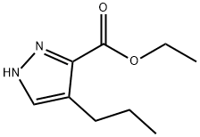 1H-피라졸-3-카르복실산,4-프로필-,에틸에스테르 구조식 이미지