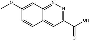 7-METHOXYCINNOLINE-3-CARBOXYLIC ACID Structure