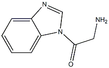 1H-Benzimidazole,1-(aminoacetyl)-(9CI) Structure