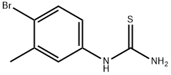 (4-bromo-3-methylphenyl)thiourea Structure