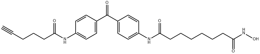 SAHA-BPyne Structure