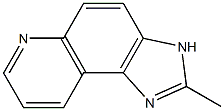 1H-Imidazo[4,5-f]quinoline,2-methyl-(9CI) Structure