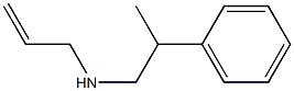 (2-phenylpropyl)(prop-2-en-1-yl)amine 구조식 이미지