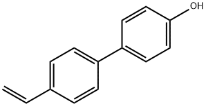 [1,1'-Biphenyl]-4-ol, 4'-ethenyl- Structure