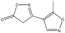 [3,4-Biisoxazol]-5(4H)-one,5-methyl-(9CI) 구조식 이미지