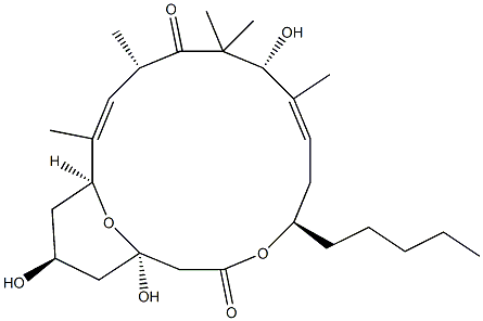 (+)-Acutiphycin Structure