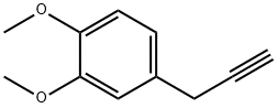 1,2-Dimethoxy-4-(2-propyn-1-yl)benzene Structure