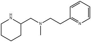 methyl(piperidin-2-ylmethyl)[2-(pyridin-2-yl)ethyl]amine Structure