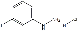 (3-iodophenyl)hydrazine hydrochloride 구조식 이미지