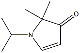 3H-Pyrrol-3-one,1,2-dihydro-2,2-dimethyl-1-(1-methylethyl)-(9CI) Structure