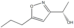 3-이속사졸메탄올,-알파-메틸-5-프로필-,(-)-(9CI) 구조식 이미지