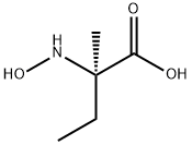 Isovaline, N-hydroxy- (6CI,9CI) Structure