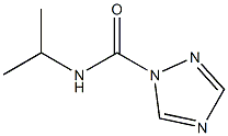 1H-1,2,4-Triazole-1-carboxamide,N-(1-methylethyl)-(9CI) Structure