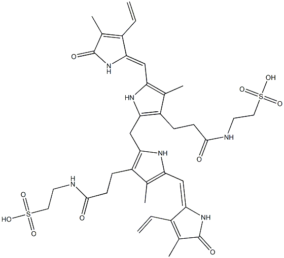 BILIRUBINDITAURATE Structure