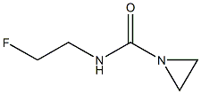 1-Aziridinecarboxamide,N-(2-fluoroethyl)-(9CI) Structure