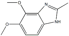 Benzimidazole, 4,5(or 6,7)-dimethoxy-2-methyl- (7CI) Structure