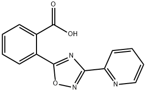 2-[3-(pyridin-2-yl)-1,2,4-oxadiazol-5-yl]benzoic acid 구조식 이미지