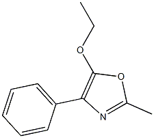 Oxazole, 5-ethoxy-2-methyl-4-phenyl- (6CI,9CI) Structure