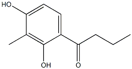 2'',4''-DIHYDROXY-3''-METHYLBUTYROPHENONE Structure