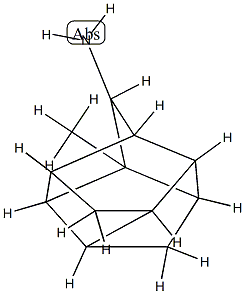 1,3,5-Methenocyclopenta[cd]pentalen-2-amine,decahydro-1-methyl-,(1-alpha-,2-bta-,2a-bta-,3-alpha-,4a-bta-,5-alpha-,6a-bta-,6b-bta-,7R*)-(9CI) 구조식 이미지