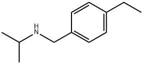 [(4-ethylphenyl)methyl](propan-2-yl)amine Structure