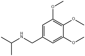 propan-2-yl[(3,4,5-trimethoxyphenyl)methyl]amine Structure