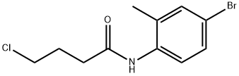 N-(4-bromo-2-methylphenyl)-4-chlorobutanamide Structure