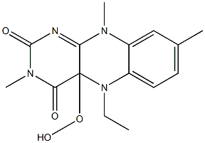4알파-하이드로퍼옥시-5-에틸-3,8,10-트리메틸이소알록사진 구조식 이미지