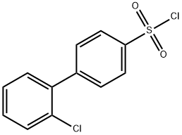 2-chloro-[1,1-biphenyl]-4-sulfonyl chloride(WX150130) Structure