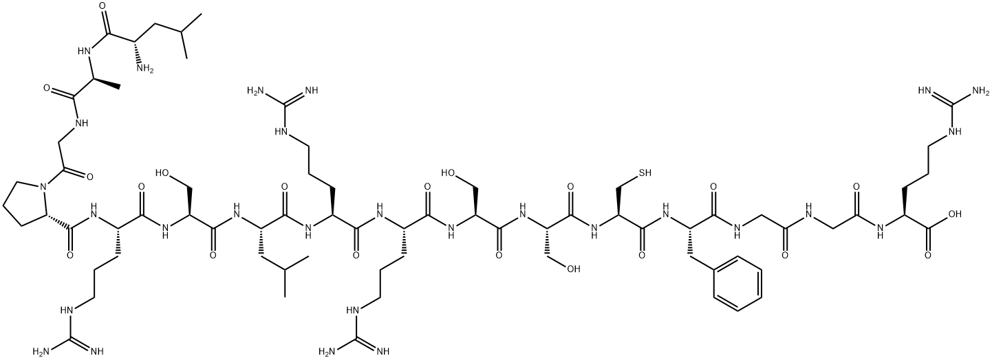 atrial natriuretic factor (1-16) Structure