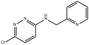 6-chloro-N-(pyridin-2-ylmethyl)pyridazin-3-amine 구조식 이미지