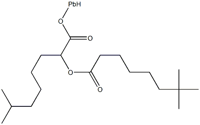 (isononanoato-O)(neodecanoato-O)lead Structure