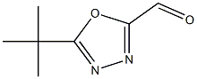 5-tert-butyl-1,3,4-oxadiazole-2-carbaldehyde 구조식 이미지
