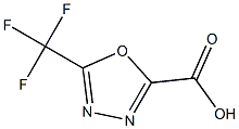 5-(trifluoromethyl)-1,3,4-oxadiazole-2-carboxylic acid Structure