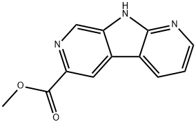 METHYL 9H-PYRROLO[2,3-B:5,4-C]DIPYRIDINE-6-CARBOXYLATE Structure