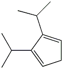 1,3-사이클로펜타디엔,2,3-비스(1-메틸에틸)-(9Cl) 구조식 이미지