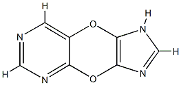 3H-Imidazo[4,5:5,6][1,4]dioxino[2,3-d]pyrimidine Structure
