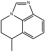 4H-Imidazo[4,5,1-ij]quinoline,5,6-dihydro-6-methyl-(7CI) 구조식 이미지
